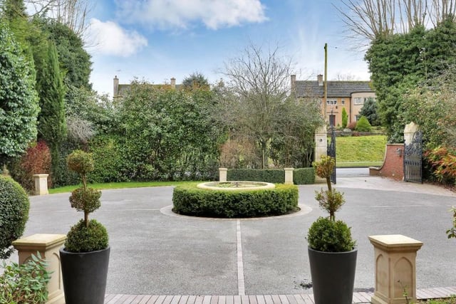 The welcoming feel at Hi-Fi is epitomised by the front garden, which offers stocked borders with a range of flowering plants, hedges and trees, plus a neatly-designed turning circle for vehicles.