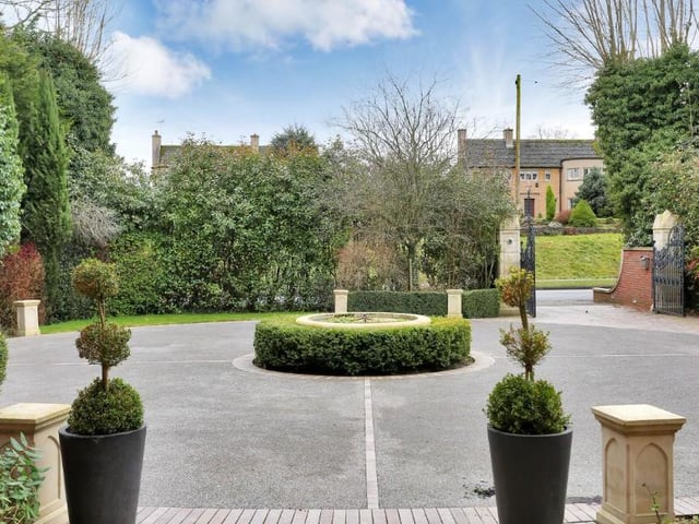 The welcoming feel at Hi-Fi is epitomised by the front garden, which offers stocked borders with a range of flowering plants, hedges and trees, plus a neatly-designed turning circle for vehicles.