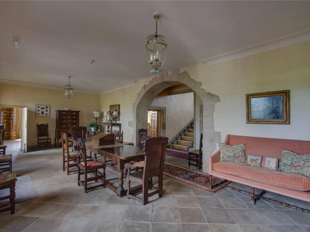 The hall.