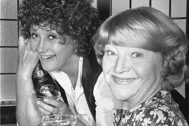 Liz Fraser and Dora Bryan were appearing at the Sunderland Empire in a show called Fallin Angels in May 1982. Did you go and see them?