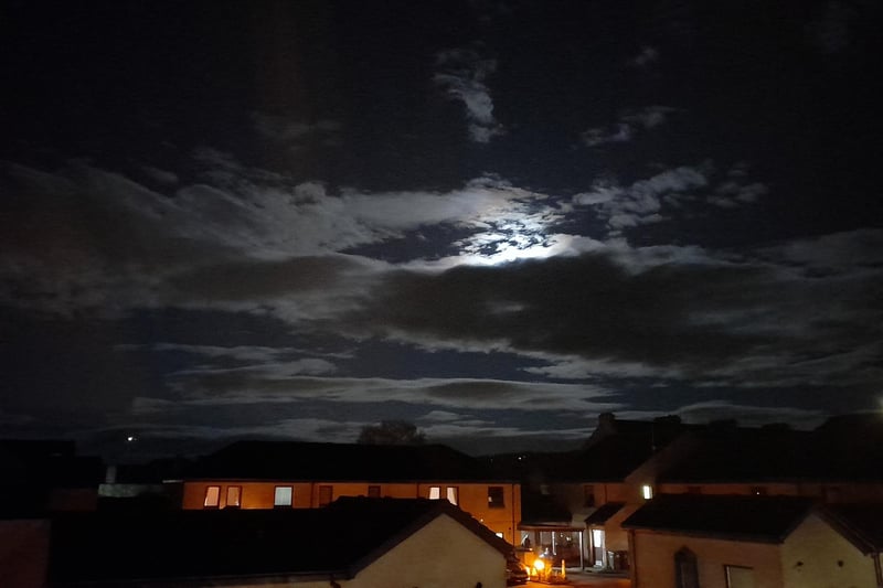 Moody night skies (Pic: Lynne Bell)