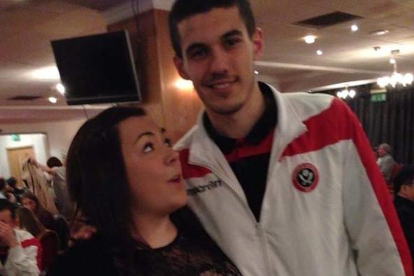 "As you can tell, I was pretty happy when I met Conor Coady," writes Lucy Brocklesby on Twitter.