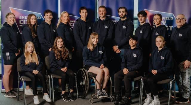 Athletes from Sheffield City Trust’s Talented Athlete Programme.