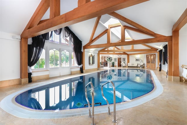 The leisure suite has a gym, changing room and an indoor heated swimming pool.