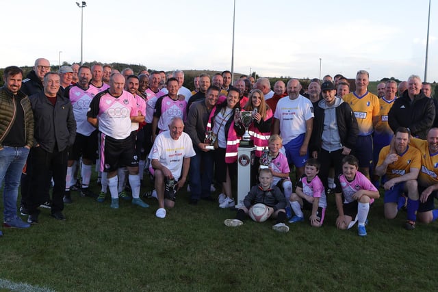 The Stags Legends combine with the Clipstone legends at the end of the game