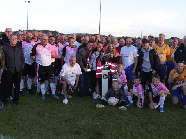 The Stags Legends combine with the Clipstone legends at the end of the game