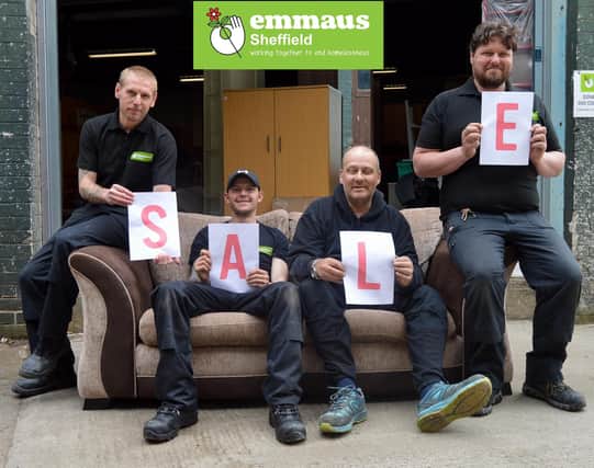Emmaus Sheffield is offering great sale discounts on some of its extensive furniture range