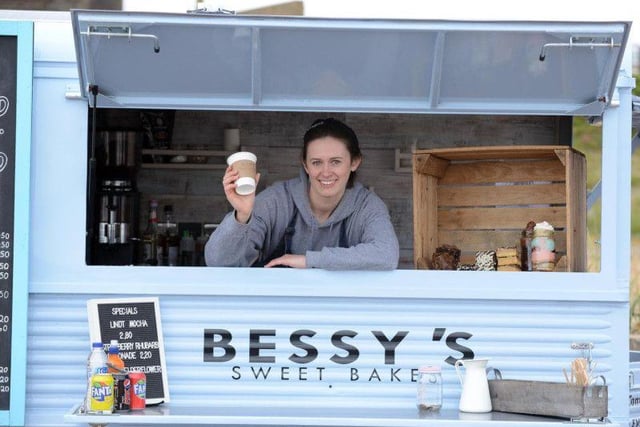 Look out for the distinctive blue Bessy's Sweet Bakes van on the seafront at weekends for a great range of coffees, macaroons, tray bakes and more. Or order online for delivery. UK postal orders open every Tuesday at 7pm, for cookies boxes, brownie boxes and more.