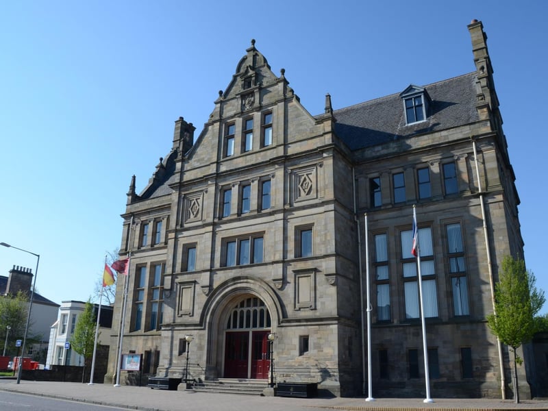A house in Clackmannanshire, including the town of Alloa, now averages £101,400 - up 4.8 per cent.