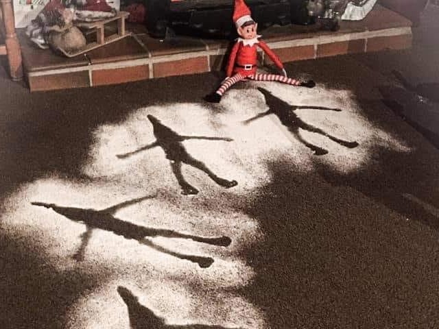 Another simple idea, apart from the clean-up operation afterwards.