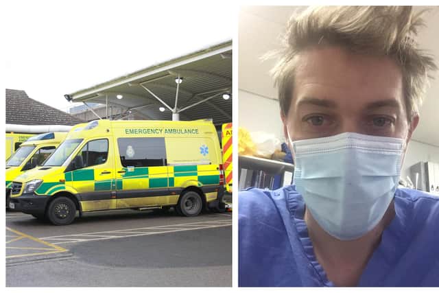 Dr James Meiring was cycling home from a shift at Sheffield's Northern General Hospital when the crash happened.