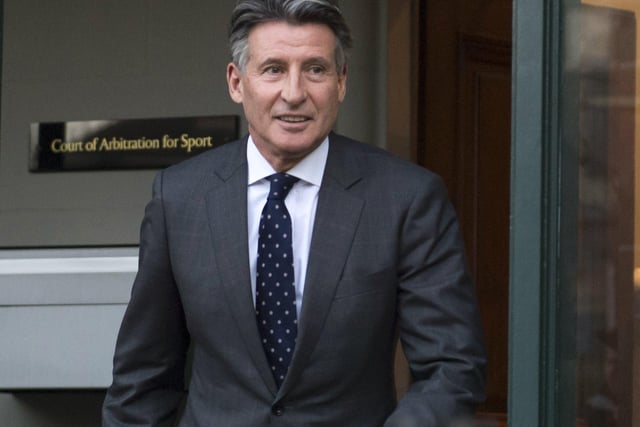 Easily one of Sheffield's most famous sporting names is Lord Sebastian Coe, a double Olympic champion for the 1,500m race and who is the World Athletics president. (Laurent Gillieron/Keystone via AP, File)
