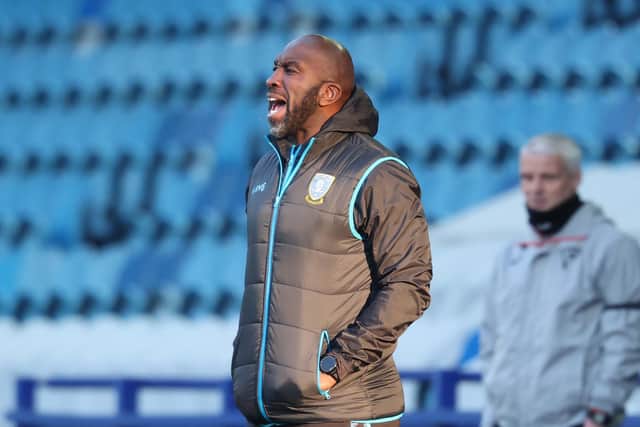 Darren Moore won't accept submission from Sheffield Wednesday. (John Clifton / Sportimage)