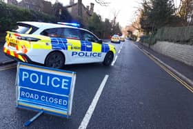 Police say a pensioner was taken to hospital after he was injured in a collision with a car on Manchester Road, Sheffield.