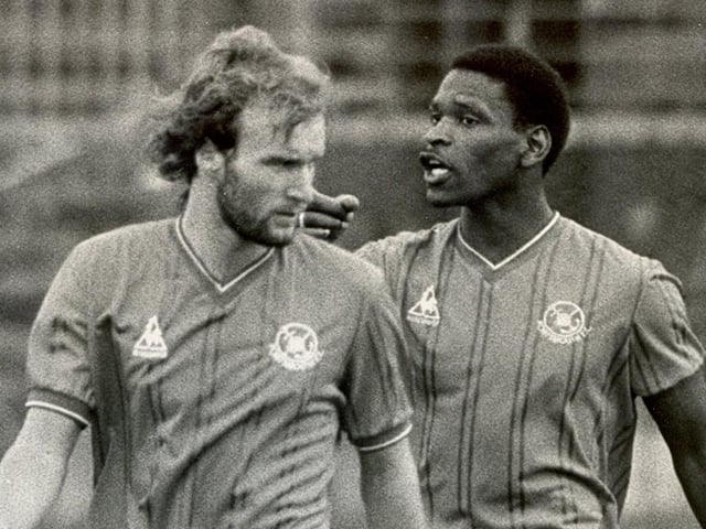 The former Crystal Palace man formed a colossal central defensive partnership with Noel Blake. Gilbert played at non-league level for Havant and Waterlooville as separate club. He then managed Waterlooville as they merged with Havant before leaving Hawks in 2000. Still lives locally and was inducted into the hall of game in 2013.