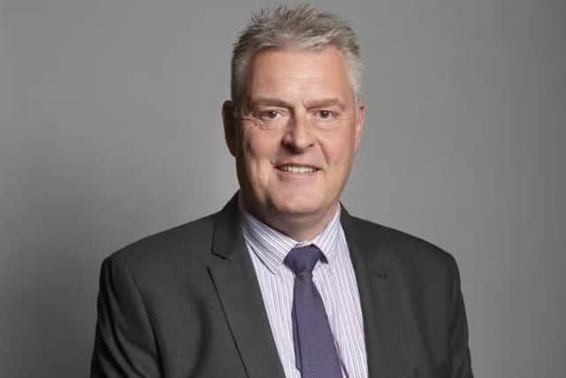 Pictured is Conservative MP for Ashfield, Nottinghamshire, Lee Anderson.