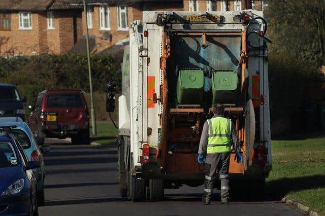 Bin collections will be affected today