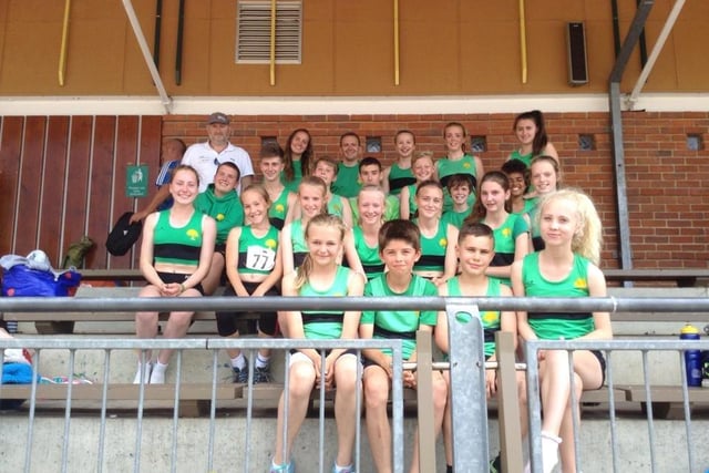 The lower age group section of the Worksop Harriers Youth Development League team.