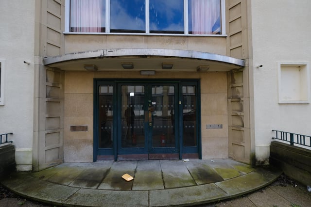 A new entrance was built into the back of the Flockton building when it was converted into offices in 1958.