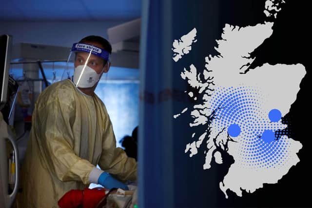 Here are the 14 Scottish areas with the highest number of coronavirus-related deaths during the pandemic.