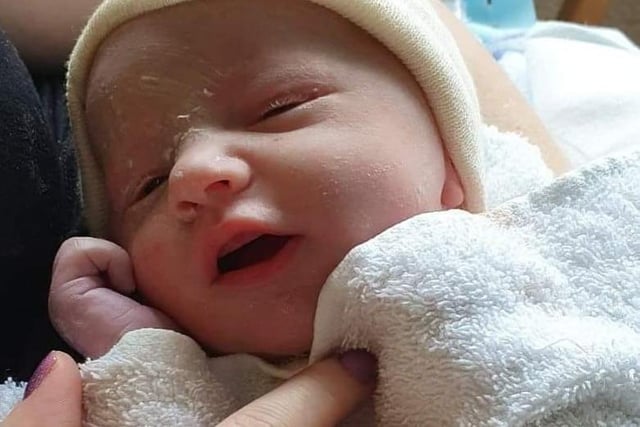This cutie was born in 2020. Shared by Gemma Leanne Lane.