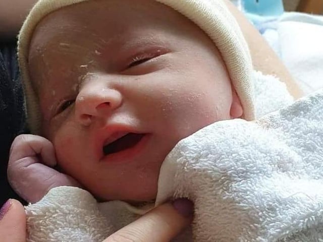 This cutie was born in 2020. Shared by Gemma Leanne Lane.