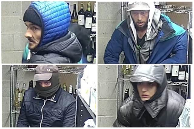 South Yorkshire Police want to trace these people over a burglary at Silversmiths restaurant in Sheffield