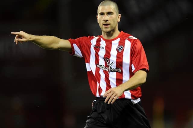 Nick Montgomery during his playing days at Sheffield United