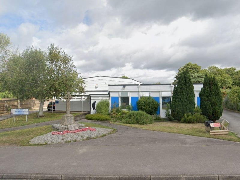 Victory Hall, at 27 Warsash Road, Warsash, Southampton was handed a five-out-of-five rating after assessment on February 3.