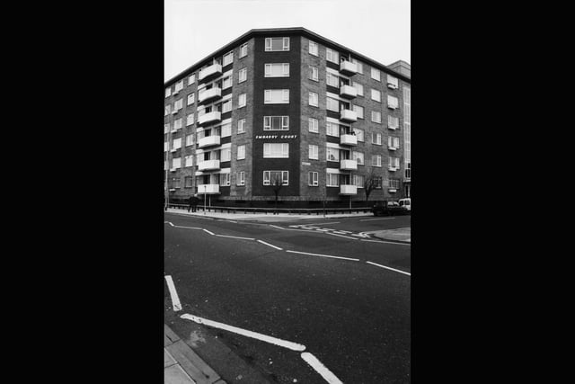 Embassy Court was the subject of plans for a new aerial on the roof in January 1994