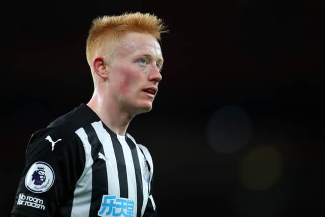 Newcastle United youngster Matty Longstaff was watched by Sheffield Wednesday scouts last season.