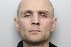Pictured is Peter Codman, aged 38, of Longley Hall Rise, Sheffield, who has been sentenced to 27 months of custody after he admitted two counts of possessing drugs with intent to supply them into HMP Lindholme, at Hatfield Woodhouse, Doncaster.