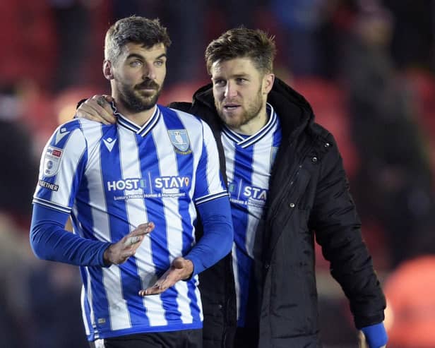 Callum Paterson was the hero for Sheffield Wednesday at Exeter City - and he's wanted by Hearts. (Steve Ellis)