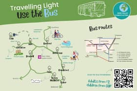 Travelling Light have produced a map of Hope Valley for bus travellers