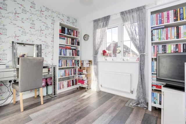 The second bedroom can be used as an office if you're working from home, or simply as a room where you can store your books and DVDs.