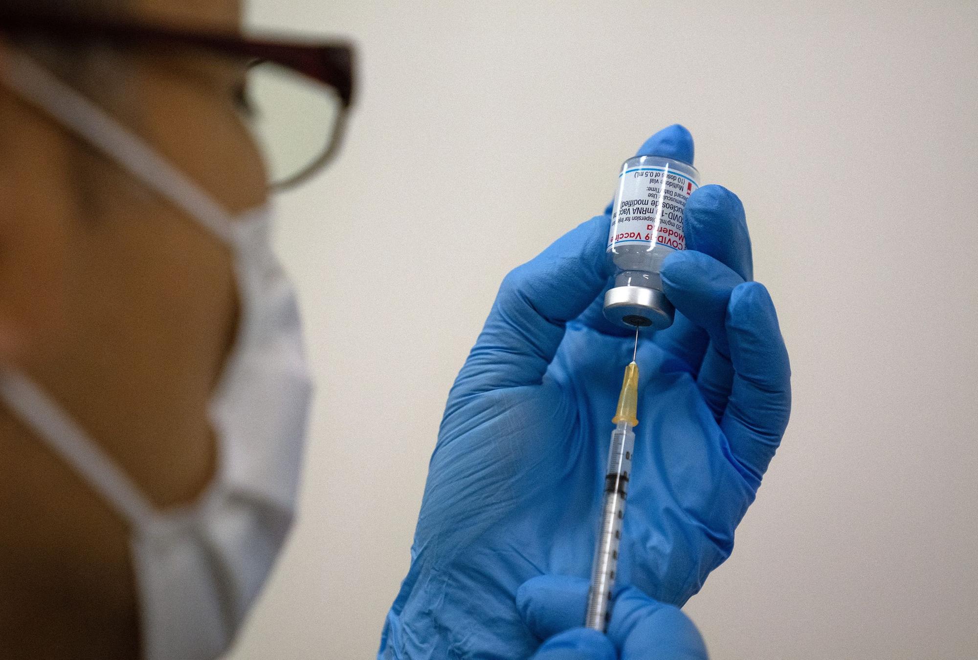 Here are the 11 Scottish areas which have the lowest vaccination rates. (Photo by Carl Court / POOL / AFP)
