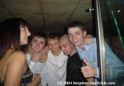 Friends at Kingdom nightclub in 2004
