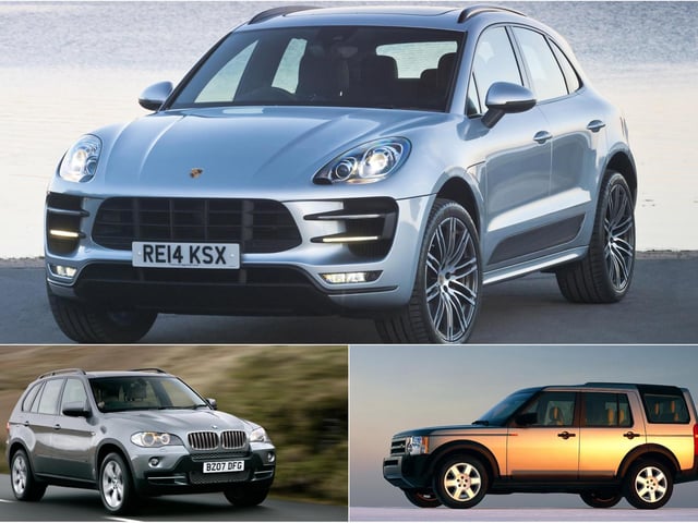 While newer models of the X5 are the most dependable, the first generation doesn't fare so well, along with Porsche's performance machine and the practical but problem-prone Discovery 3.
Porsche Macan (2014 - present) 40.4% BMW X5 (2007 - 2013) 42.6%; Land Rover Discovery (2004 -2017) 45.7%
