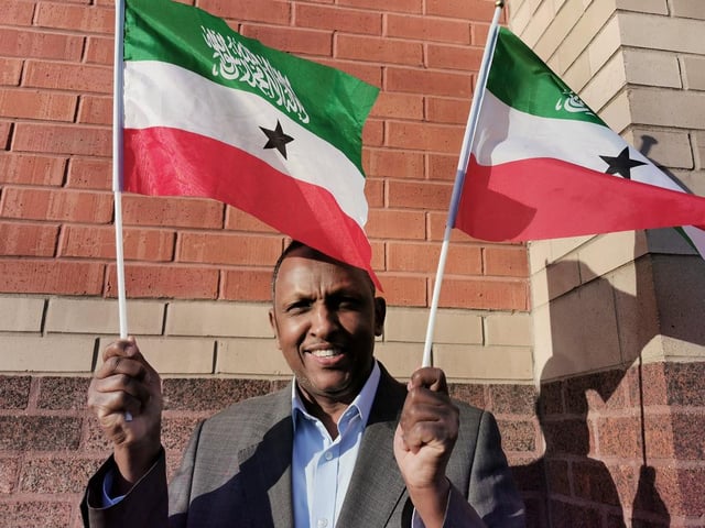 Adam Yusuf, Chair of Israac Somali community association in Sheffield.