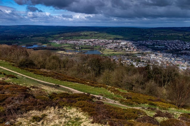 Walkers can enjoy spectacular views across the market town of Otley from this beautiful park, which boasts a large park network of woodland paths and panoramic views of the Wharfe Valley.