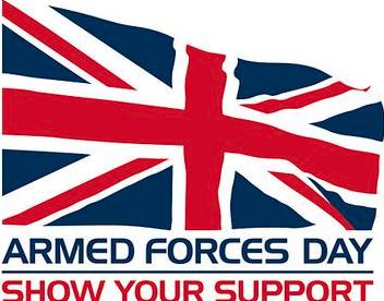 The Armed Forces Day flag is flown above government buildings in Scotland on June 29 each year.