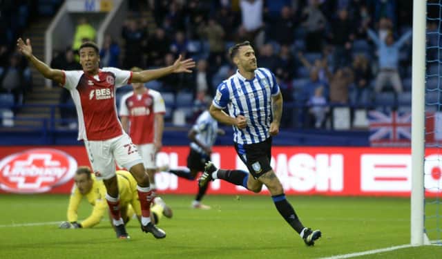 Lee Gregory got off the mark for Sheffield Wednesday.