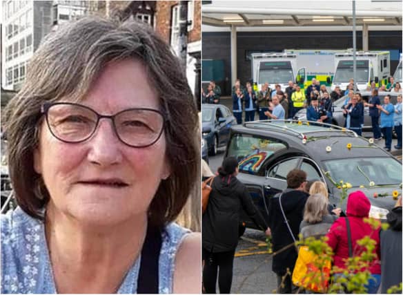 Jane Murphy's funeral cortege took place on Thursday.