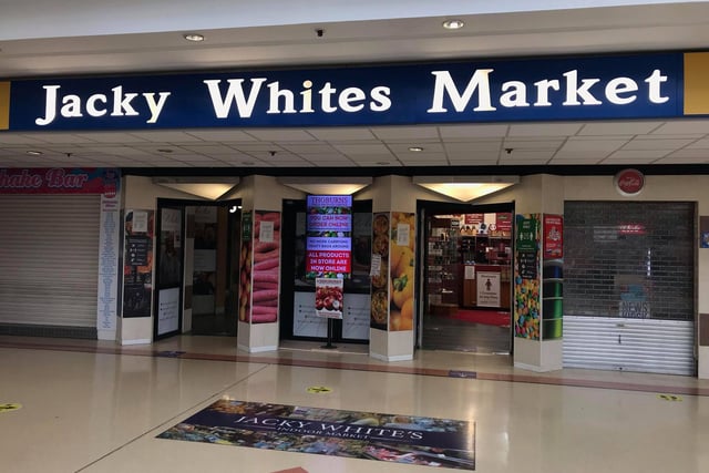 Jacky Whites' non-essential shops are open for some good quality produce at fair prices.