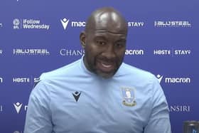 Darren Moore in today's Sheffield Wednesday press conference - he wouldn't talk in any detail about David Downes' potential exit.