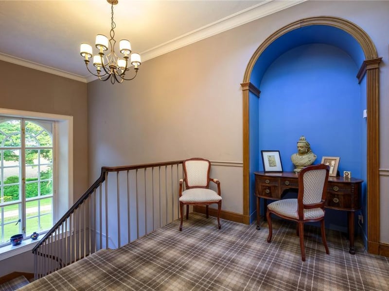Second floor landing.