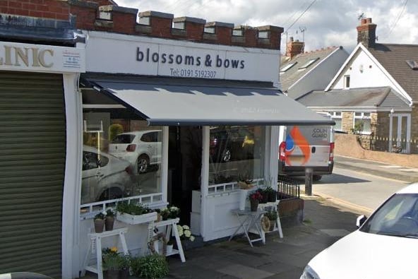 Blossoms and Bows on Langholm Road in East Boldon has a five star rating from 18 reviews.