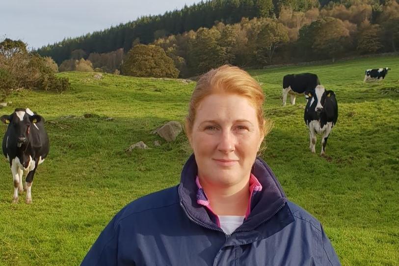Aylett Roan from Roan's dairy in Dumfries and Galloway for Scotland's Larder.