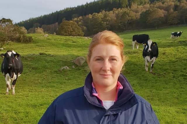 Aylett Roan from Roan's dairy in Dumfries and Galloway for Scotland's Larder.