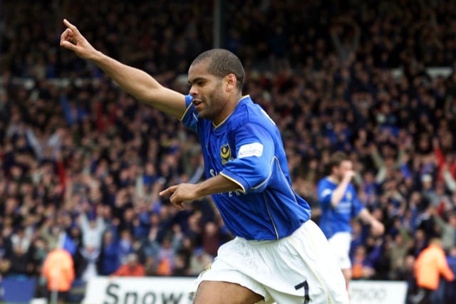 Kevin Harper football genius! Pompey fans loved the winger's bustling style and graft
